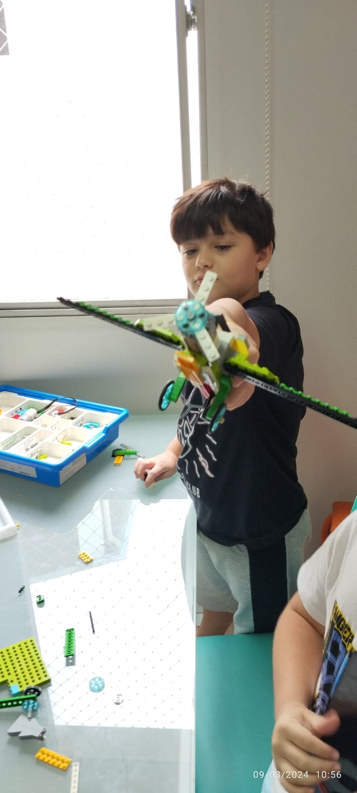 Aula de robótica educacional com LEGO Education em Santo André